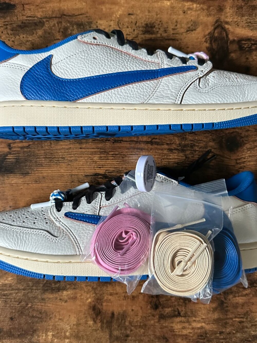 NEW IN BOX Air Jordan 1 Low x Travis Scott x Fragment Shoes - DM7866-104 - Sz 12 - Picture 9 of 16